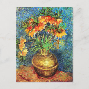 Carte Postale Bell Lys dans un vase en cuivre, Van Gogh