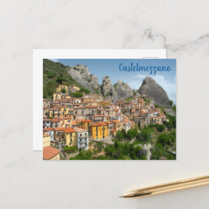 Carte Postale Bella Castelmezzano Basilicata Italia