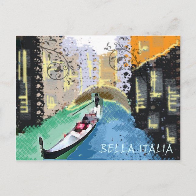 Carte Postale Bella Italia (Devant)
