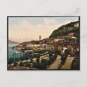 Carte Postale Bellagio, vue générale, Côme, Lac de, Italie vinta