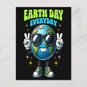 Carte Postale Belle affiche pour le Jour de la Terre 2026