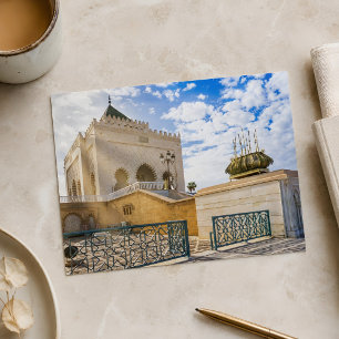 Carte Postale Belle Architecture Colorée de Rabat