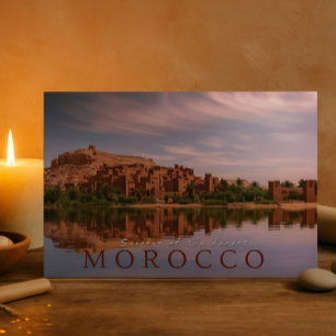 Carte Postale Belle Architecture du désert marocain Ait Ben Hadd