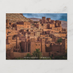 Carte Postale Belle architecture du désert marocain Kasbah