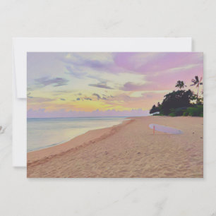 Carte postale belle aube Haena Aloha