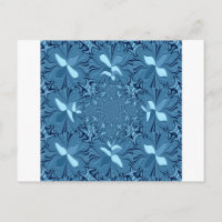 Belle Belle Iridescente bleu. motif sans couture