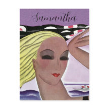 Belle Blonde Lady (Personnaliser)