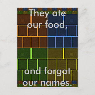 Carte Postale Belle couleur arc-en-ciel Extraordinaire conceptio