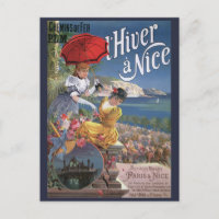 Belle Epoque Nice Voyage hiver Poster