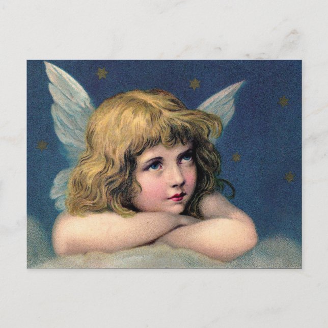 Carte Postale Belle Etching Angel (Devant)