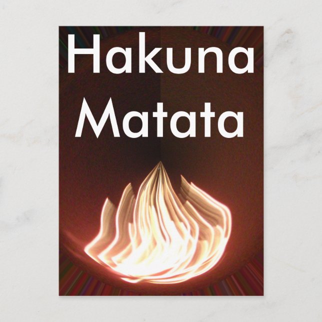 Carte Postale Belle image Abstraite (Devant)