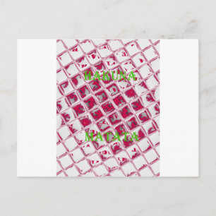 Carte Postale Belle image Extraordinaire rouge stylish miroir