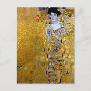 Carte Postale Belle La Femme en Or Gustav Klimt