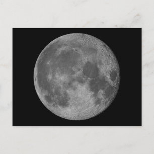 Carte Postale Belle lune 3D