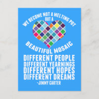 Belle mosaïque de diversité Citation