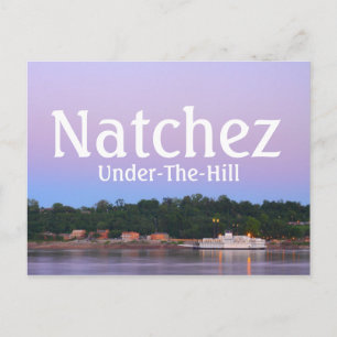 Carte Postale Belle Natchez, MS Under The Hill