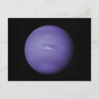 Belle Neptune bleue, vue de l'espace, NASA