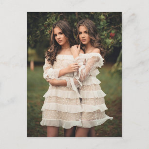 Carte Postale Belle photo Twins
