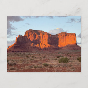 Carte Postale Belle prise de soleil de Monument Valley