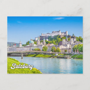 Carte Postale Belle Salzbourg, Autriche