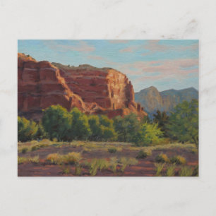 Carte Postale Belle scène de falaise dans la lumière matinale