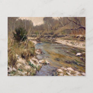 Carte Postale Belle St Louis Comté Kiefer Creek en hiver