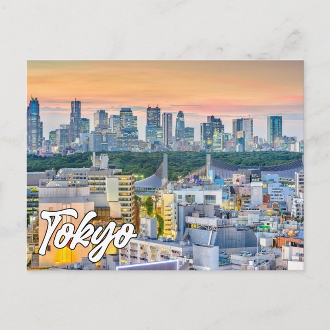 Carte Postale Belle Tokyo, Japon (Devant)