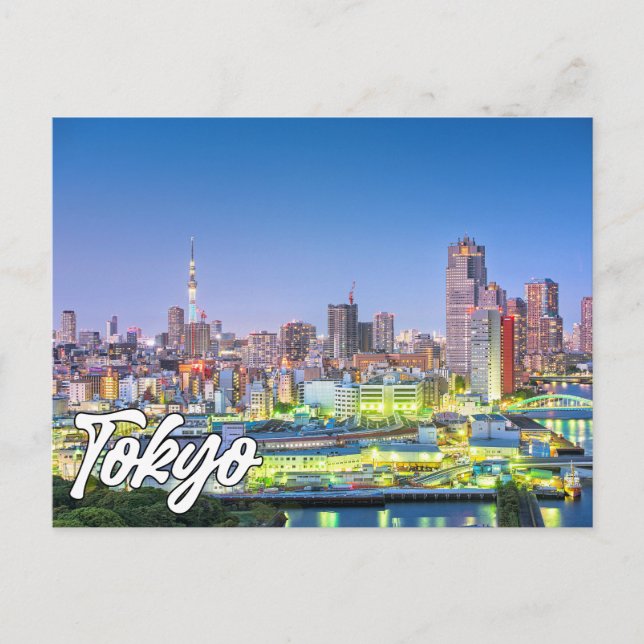 Carte Postale Belle Tokyo, Japon (Devant)