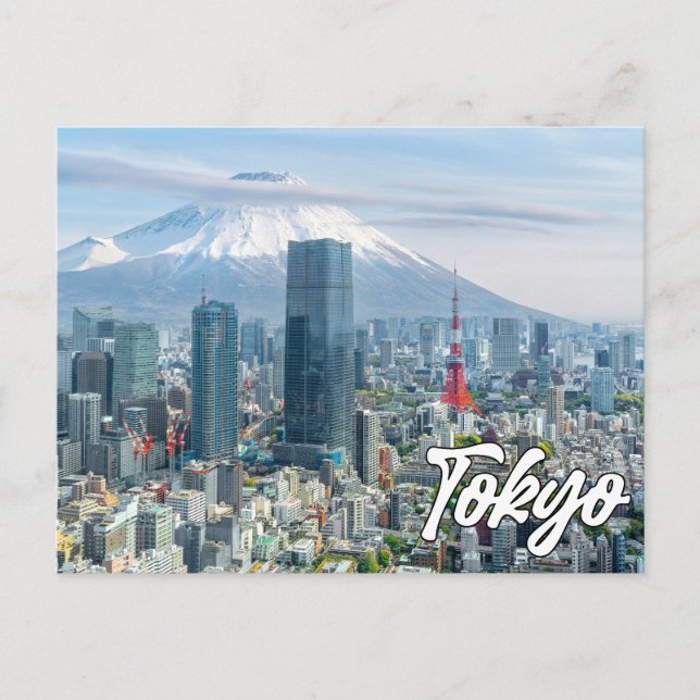Carte Postale Belle Tokyo, Japon (Devant)