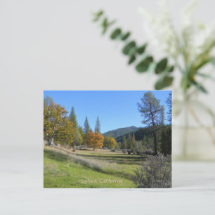 Carte Postale Belle vue sur la vallée....