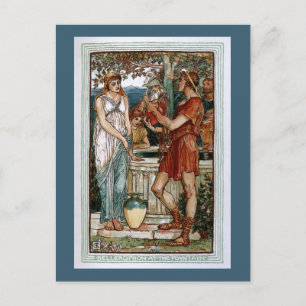 Carte Postale Bellerophon à la Fontaine