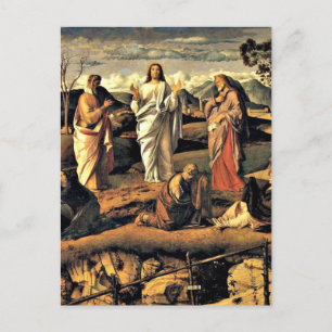 Carte Postale Bellini : Transfiguration du Christ