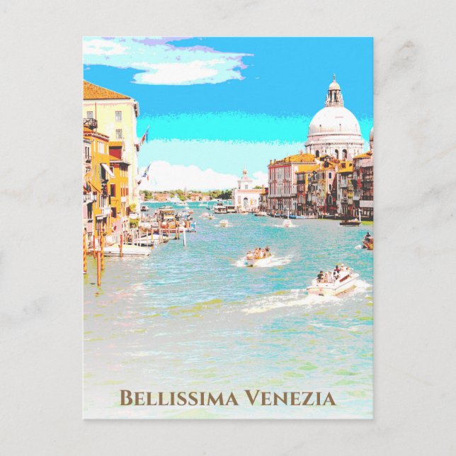 Carte Postale ** Bellissima - Venise de langue italienne. Vénéti (Devant)