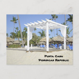 Carte Postale belvédère blanc sur la plage