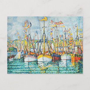 Carte Postale Bénédiction de la flotte de thon à Groix par Paul 