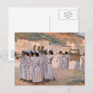 Carte Postale Bénédiction de la Pâque. Art
