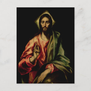 Carte Postale Bénédiction du Christ