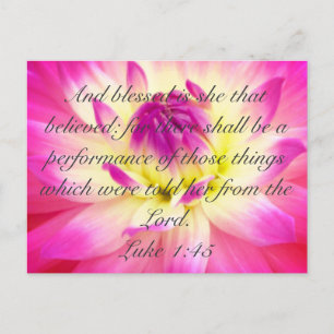 Carte Postale Béni Est Celle Qui Croyait