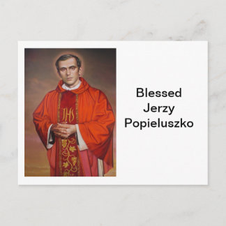 Carte Postale Béni Jerzy Popieluszko