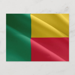 Carte Postale Bénin - Drapeau -