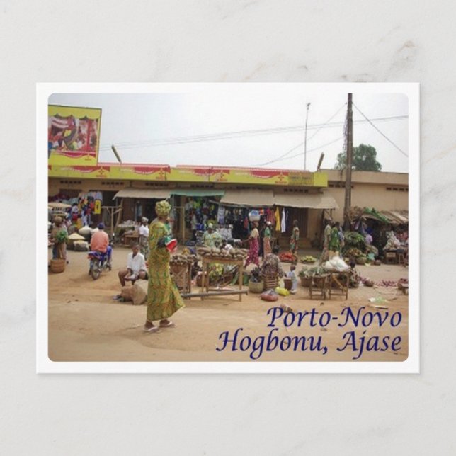 Carte Postale Bénin - Porto Novo - Hogbonu - Ajase - (Devant)