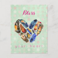 Bénissez Votre Coeur Inspirationnel Avec Le Coeur 