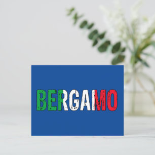 Carte Postale Bergame Italie