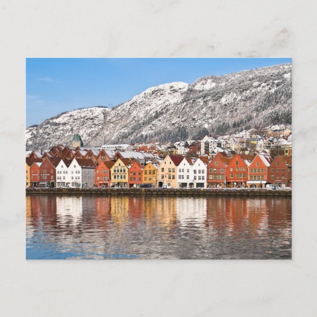 Carte Postale Bergen (Devant)
