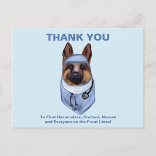 CARTE POSTALE BERGER ALLEMAND