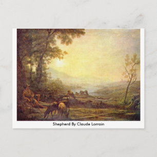 Carte Postale Berger Par Claude Lorrain