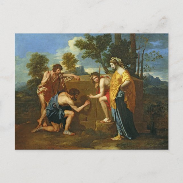 Carte Postale Bergers arcadiens (Devant)