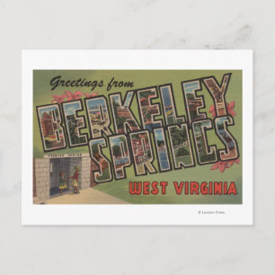 Carte Postale Berkeley Springs, Virginie-Occidentale