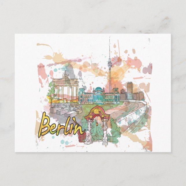 Carte Postale Berlin (Devant)