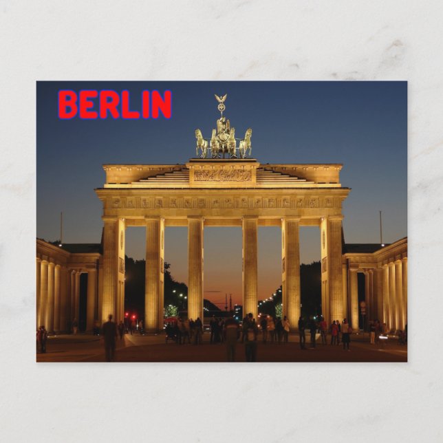 Carte Postale Berlin (Devant)
